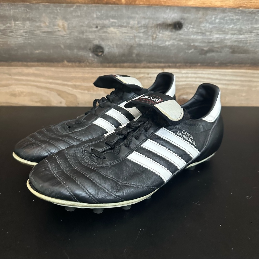 adidas Black and White Copa Mundial Soccer Cleats